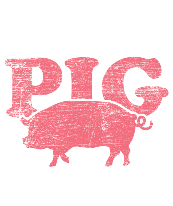 Farm Farmer Animal Crazy Pig Lady Pig Meaningful Gift Kids Tie-Dye T-Shirt