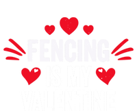 Fencing Is My Valentine Gift For Her Funny Fencer Player Gift T-Shirt