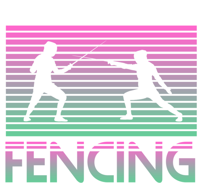 Fencing Retro Vintage Oldcute Giftschool Fencer Great Gift T-Shirt