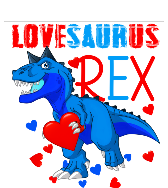 Lovesaurus T Rex Valentines Day Dinosaur Valentine Funny Gift Short Acrylic Beanie