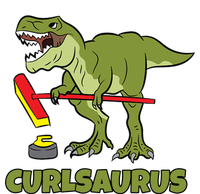 Curlsaurus Curler Dinosaur Sport T-Shirt