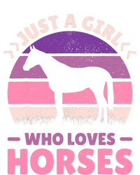 Just A Girl Who Loves Horses Women Horse Stuff Horse Lovers Hoodie