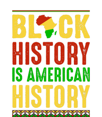 Black History Is American History For Black History Month Gift Pom Pom 12in Knit Beanie