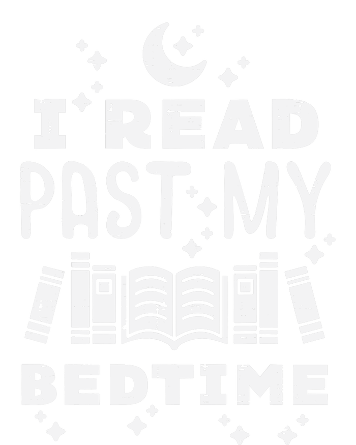 I Read Past My Bedtime Funny Book Lover Bookworm Librarian T-Shirt