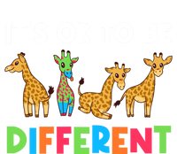 Giraffes Its Ok To Be Different Autism Awareness Giraffe Cute Gift Ladies Essential Tank