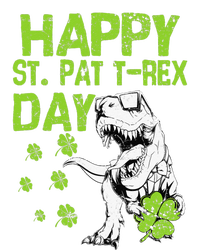 Happy St. Pat t-Rex Day Saint Shenanigan Clover Irishman T-Shirt