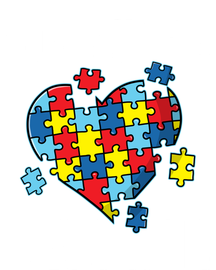 Mommy Of A Warrior Cute Autism Awareness Puzzle Great Gift Sustainable Beanie