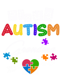 Proud Autism Grandma Puzzle Heart Autism Awareness Great Gift T-Shirt