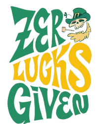 St.Patrick`s Day Irish Zero Lucks Given Skeleton Leprechaun Sustainable Knit Beanie