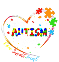 Proud Mom Autism Awareness Family Matching Tee Heart Puzzle Cute Gift Insulated Varsity Jacket