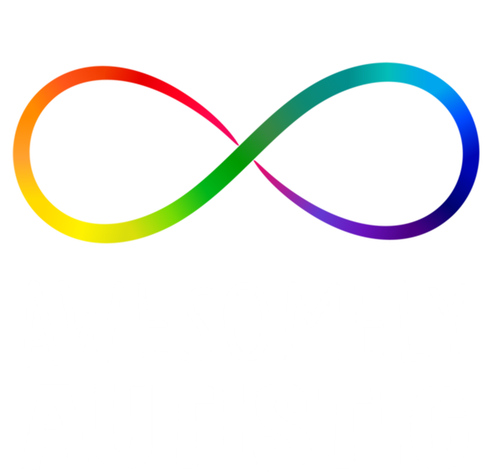 Red Instead Autism Awesomely Autistic Infinity Great Gift Coaster