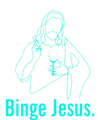 Binge Jesus Funny Christian Kids Hoodie