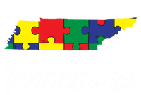 Autism Awareness Day Tennessee Puzzle Pieces Gift Cool Gift T-Shirt