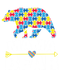 Autism Awareness Funny Gift Aspergers Mama Bear Mom Gift Tall Hoodie