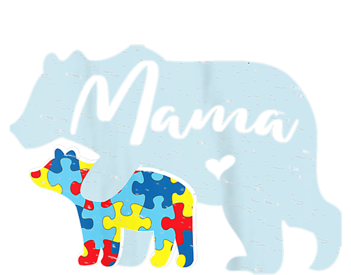 Autism Awareness Mama Bear Mom Meaningful Gift T-Shirt