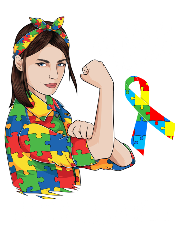 Autism Mama Mom Unbreakable Cute Autism Awareness Gift Cute Gift T-Shirt