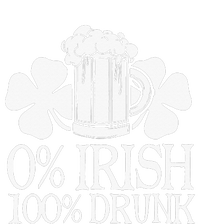 0 Irish 100 Drunk Happy St Patrick Day Beer Lover Tall Sweatshirt