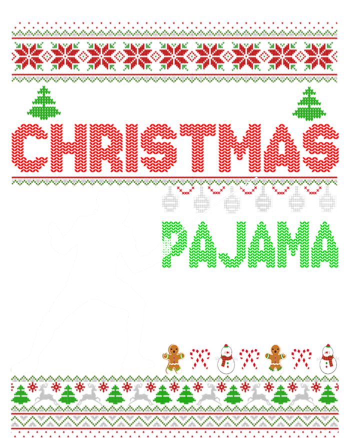 This Is My Christmas Pajama Ugly Sweater Fencing Meaningful Gift T-Shirt