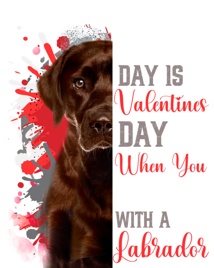 Valentines Day Chocolate Labrador Mom Mother Lab Mum Mummy Gift Tie-Dye Long Sleeve Shirt