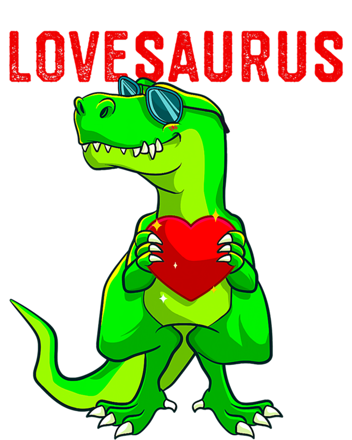 Valentines Day Dinosaur T Rex Valentine Lovesaurus Funny Gift Valucap Bio-Washed Visor