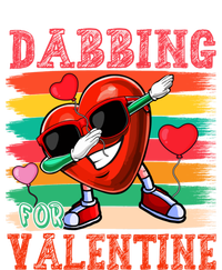 Vintage Dabbing For Valentine Funny Dabbing Heart Sunglasses Gift Tall T-Shirt