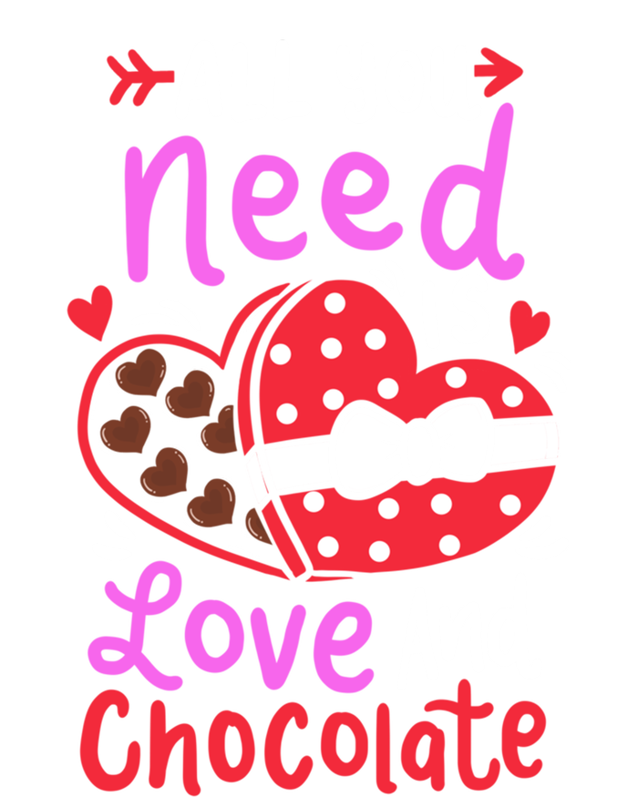 All You Need Is Love And Chocolate Valentine's Day Costume Gift Premium Hoodie