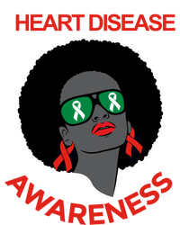 Awareness Month Funny Gift Black Heart Disease Awareness Gift Tote Bag