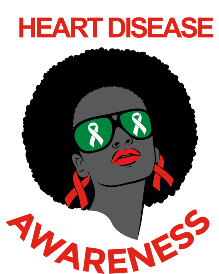 Awareness Month Funny Gift Black Heart Disease Awareness Gift Tote Bag