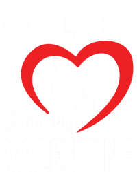 Black Yellow Chocolate Lab Are My Valentine's Day Labrador Gift T-Shirt