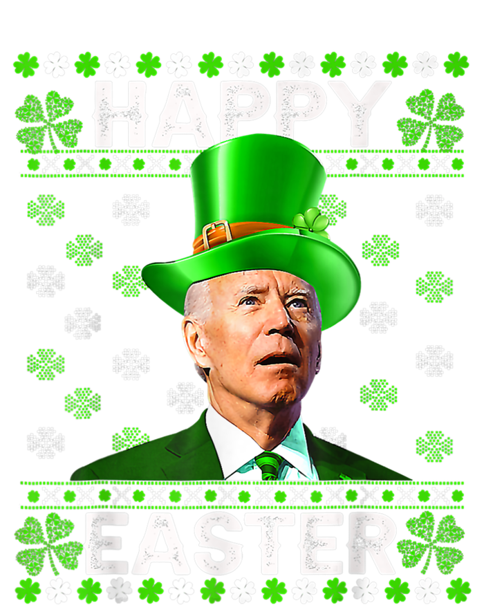 Joe Biden Easter Confused St Patricks Day Funny Biden High Crown Mesh Back Trucker Hat