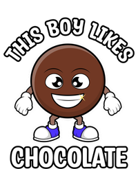 Boy Likes Chocolate Cute Chocolate Lover Gift Tie-Dye T-Shirt