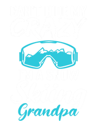 Cant Hide My Crazy Im A Snow Skiing Grandpa Sport Skier Great Gift Short Acrylic Beanie