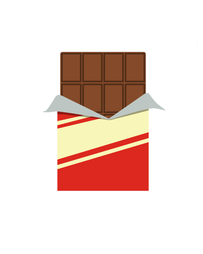 Chocolate As Therapy Funny Saying Chocolate Lover Gift 16 in Basic Backpack