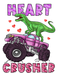 Funny Valentines Day Graphic Gift Heart Dinosaur Crusher Meaningful Gift Zip Tote Bag