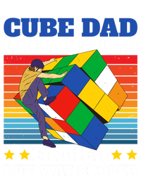 Cube Dad Like A Regular Dad But Way Cooler For Father's Day Gift Insulated Varsity Jacket