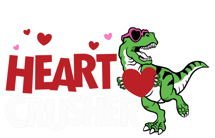 Heart Crusher Valentines Day Dinosaur T Rex Lover Gift T-Shirt