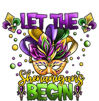 Let The Shenanigans Begin Mardi Gras Party Carnival Cooling Performance Crew T-Shirt