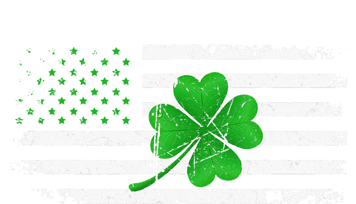 American Flag St Patricks Day Vintage Irish Lucky T-Shirt