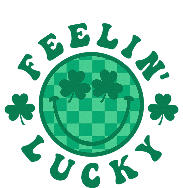 Feelin' Lucky St Patrick's Day Funny Irish Shamrock T-Shirt