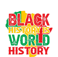 Black History Is World History For Black History Month Gift Zip Tote Bag