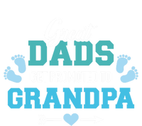 Great Dads Get Promoted To Grandpa Gift Stripe Pom Pom Beanie