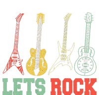 Lets Rock Rock n Roll Guitar Retro lovers T-Shirt