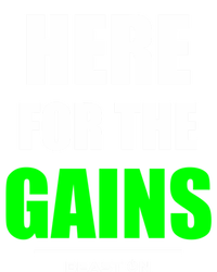 Here For The Gains Bodybuilding Gym Fitness Training Workout Gift Tie-Dye Long Sleeve Shirt