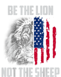 Be The Lion Not The Sheep Patriotic American Flag Knit Cap Winter Beanie