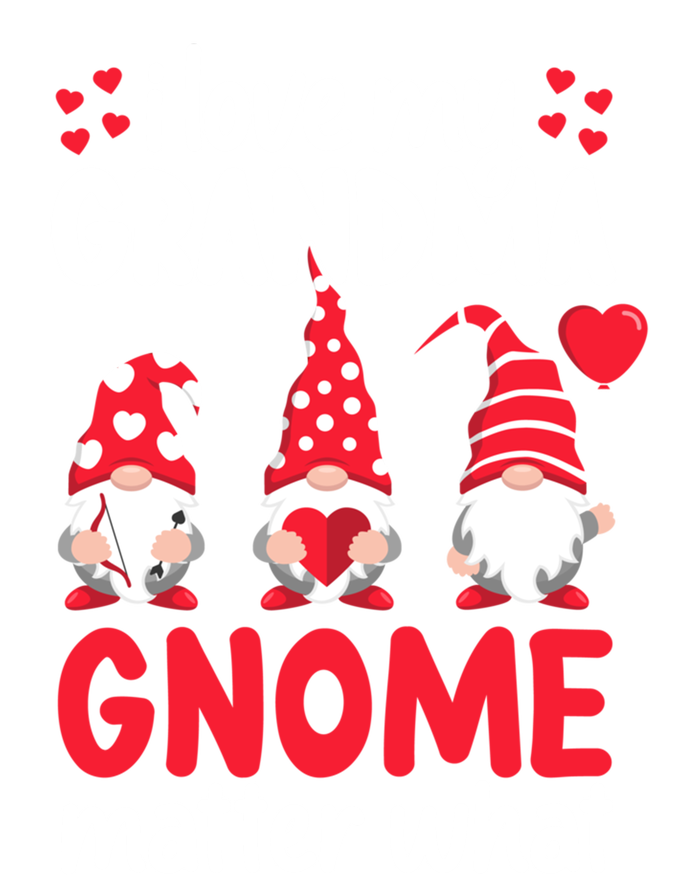 Valentines Day Grandma Love Gnomes Red Heart Funny Cool Gift Kids Hoodie