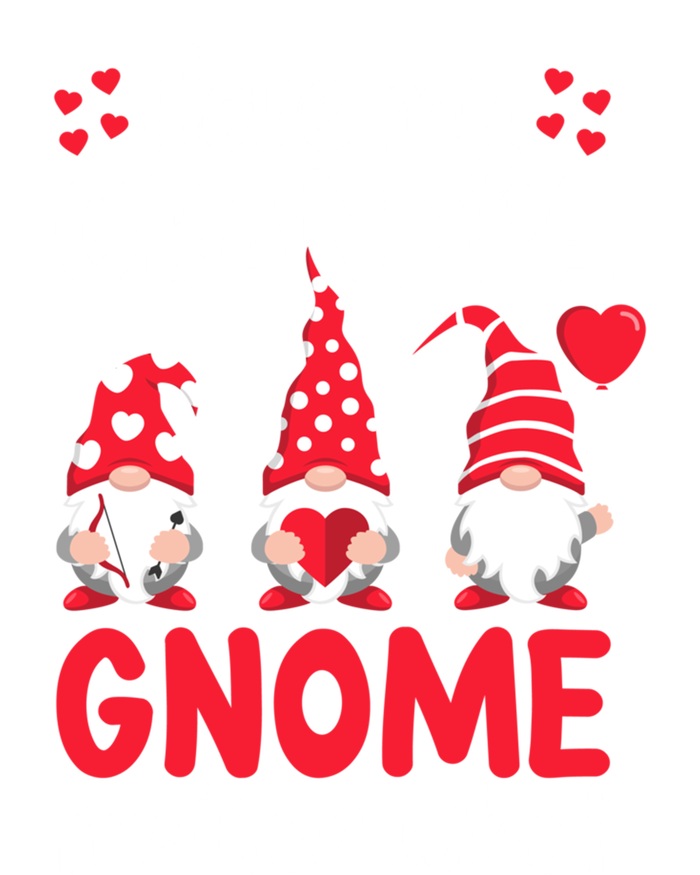 Valentines Day Grandpa Love Gnomes Red Heart Funny Gift Valucap Bio-Washed Visor