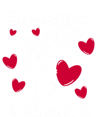 Valentine's Day Crusher Of Hearts Funny Tgiftrex Dinosaur Cool Gift Full Zip Hoodie