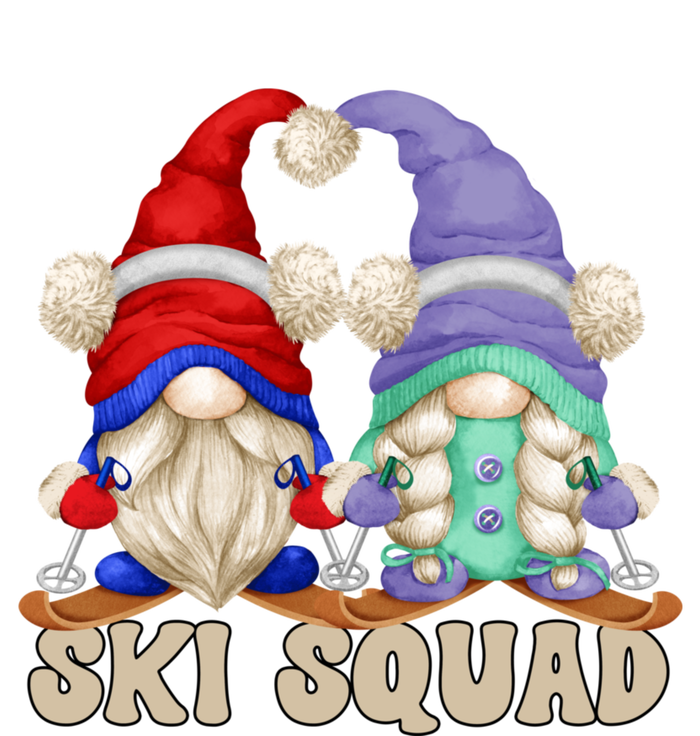 Cute Ski Squad Gnome Graphic For Ski Mom And Dad Love Skiing Great Gift T-Shirt