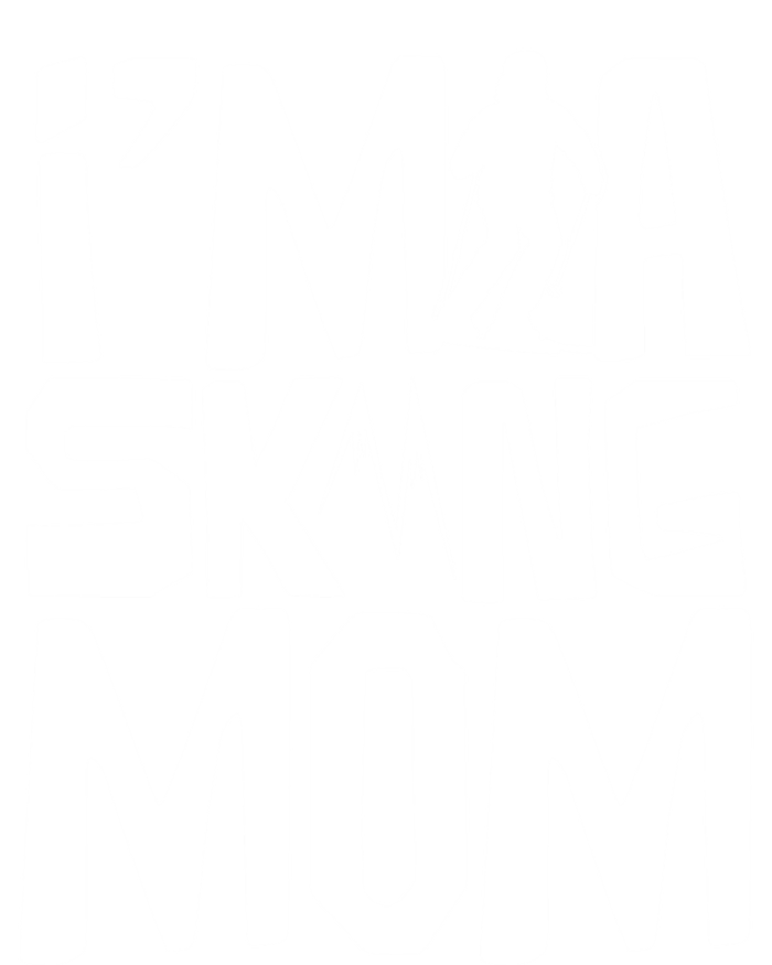 I'm A Skiing Mom Mother Skier Ski Gift Valucap Bio-Washed Visor