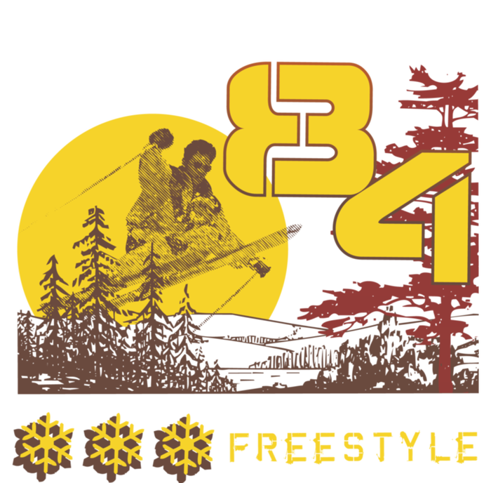 Freestyle Skiing Ski Sport Gift T-Shirt